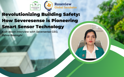 Revolutionizing Building Safety: How Severesense is Pioneering Smart Sensor Technology. A sit-down interview with Seversense CEO, Zahra Rastaghi